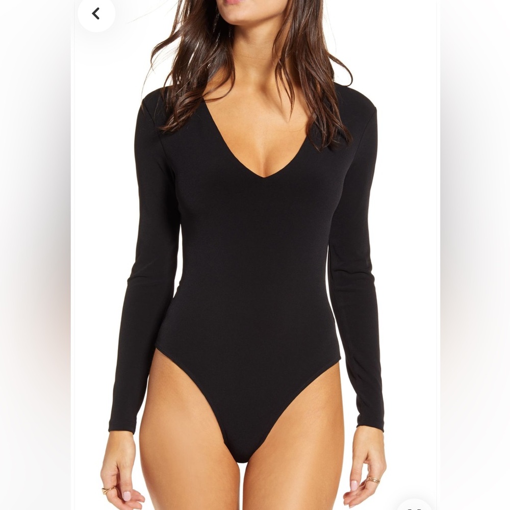 Keith Deep V Bodysuit